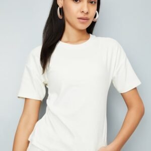 white T-shirt